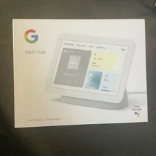 Google Nest Hub 7-inch 2nd Gen Smart Display with Google Assistant -  BRAND NEW