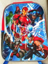 Marvel  Avengers  backpack 15" full-color graphics NWT
