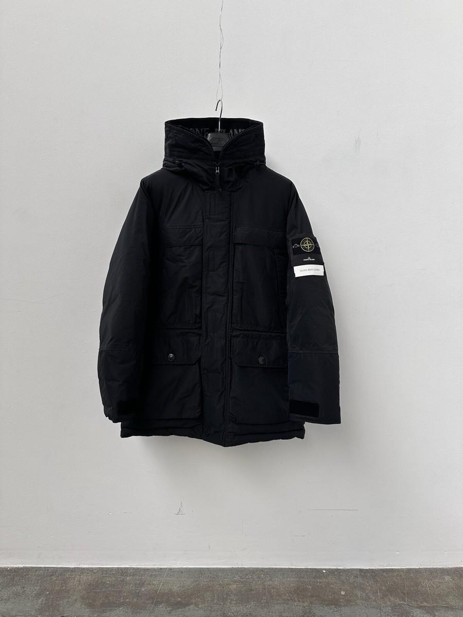 Stone Island Micro Reps Down Jacket Size L Never Worn With Tags