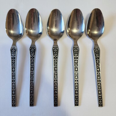 La Senda by Hanford Forge Stainless Steel 5 piece Tablespoon Set made in Korea
