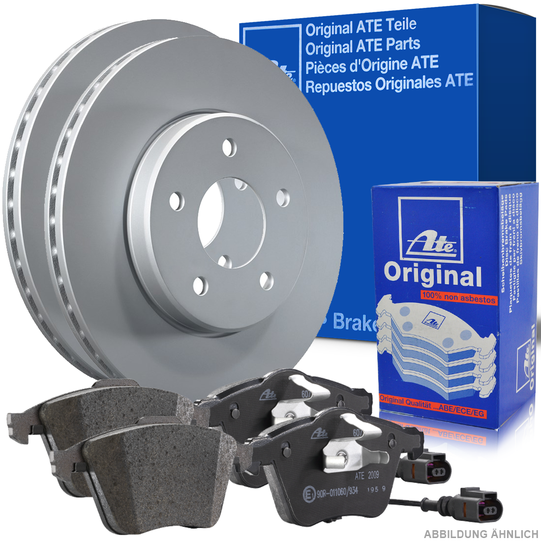 MEYLE BREMSSCHEIBEN 260mm + BELÄGE HINTEN Passend Für RENAULT MEGANE 3 Scenic 3 910247