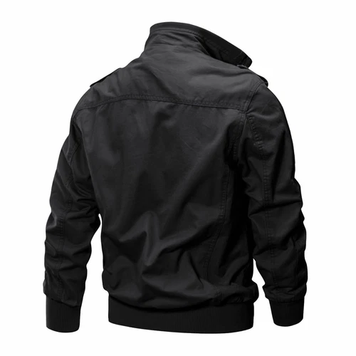 Herren MA-1 Bomberjacke Pilot Fliegermäntel Militär Cargo Jacke Jacken für Mann - Bild 12 von 26