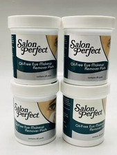 SALON PERFECT EYE MAKEUP REMOVER PADS OIL FREE 260 COUNT