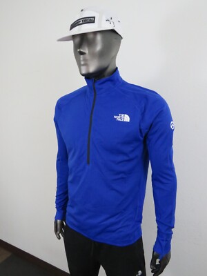 Mens The North Face Summit 1/2 Zip Crevasse Baselayer DotKnit