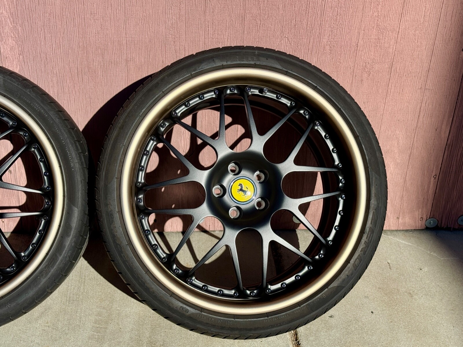 HRE 590R Factory refinished Ferrari F430 Wheels and Tires 19/20" !!