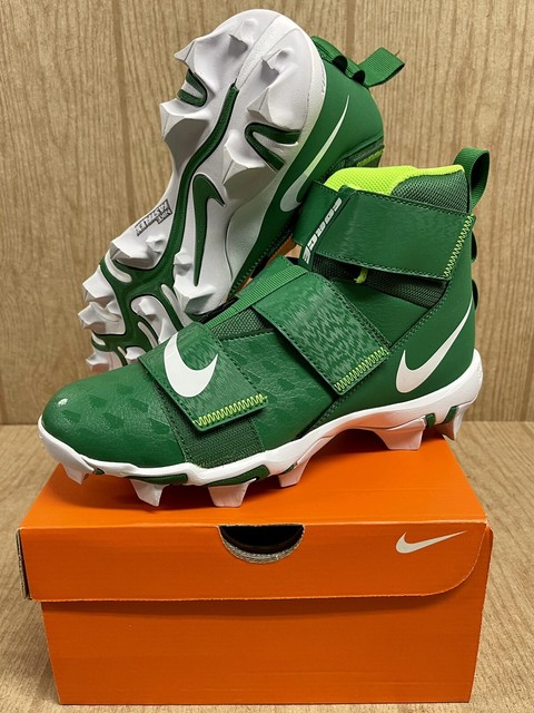 Nike Force Savage 2 Shark GS Green Molded Cleat Sz 6 Youth Hook Loop Aq7723 NWB for sale online