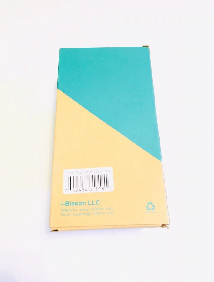 Funda ultradelgada de doble capa i-Blason Venom para Apple iPhone 7+Plus en gris metálico Foto 3 de 3