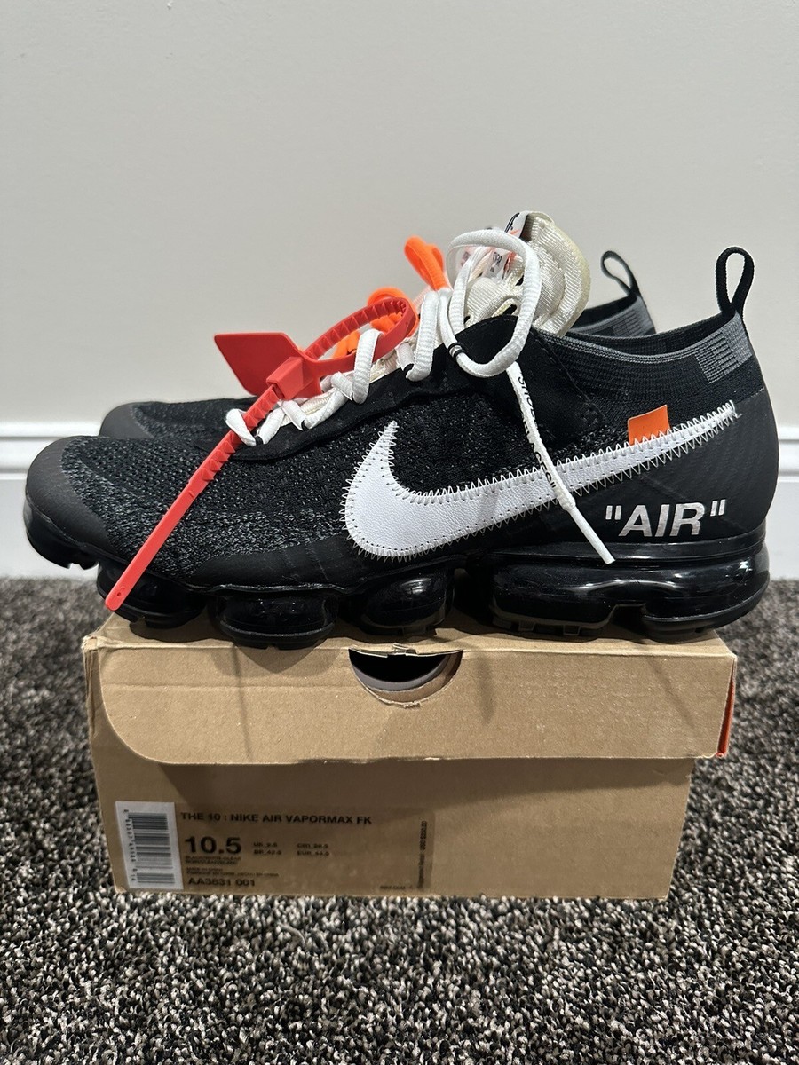 Nike x Off-White Virgil Air VaporMax Black “The Ten” OG | eBay Nike x Off-White Virgil Air VaporMax Black “The Ten” OG | eBay