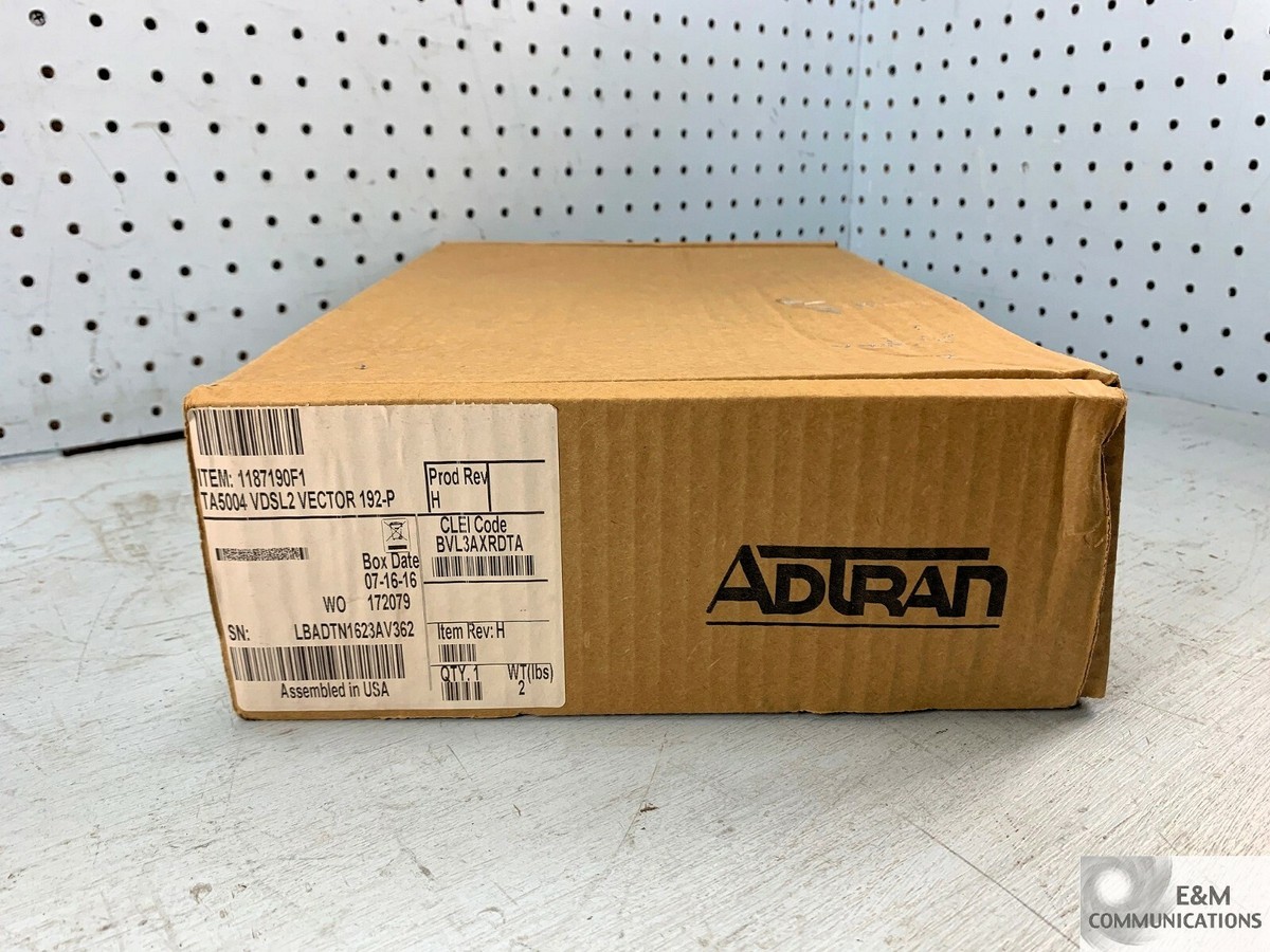 Module D'accès ADTRAN 1187133F1 - VDSL2 Pour Total Access 5000 - Occasion Retiré De Service