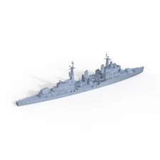 MRY-SFW 1:700 Military British Tiger Class Light Cruiser Segmented hull
