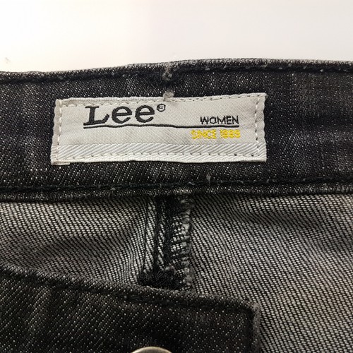 Lee Womens Jeans W30 L30 Straight Graphite Regular Fit Mid Rise RICE Genuine - Picture 9 of 11