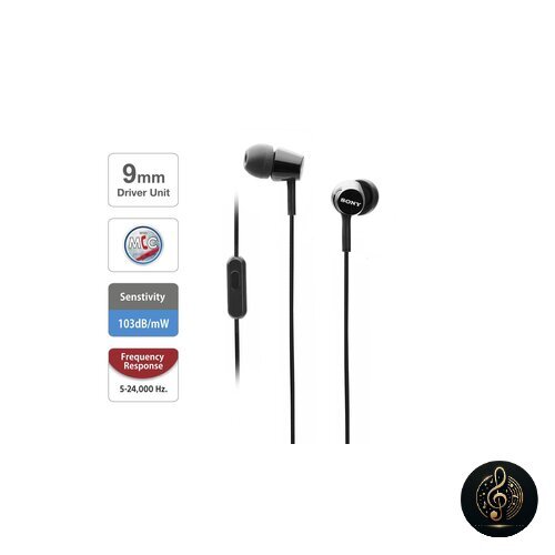 Sony MDREX155AP inEar Earbud Headphones/Headset with mic Japan Brand