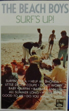 THE BEACH BOYS--SURF'S UP, USED AUDIO CASSETTE, PASSED OUR PLAY TEST