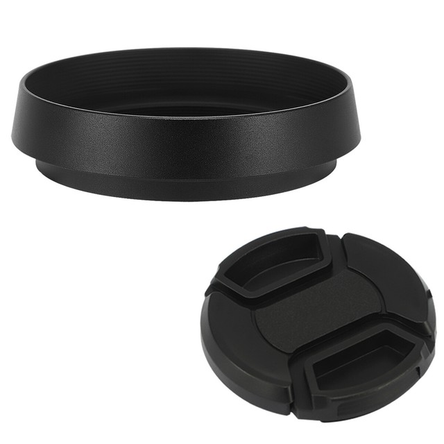 LIM'S Camera Aluminum Lens Hood Perfect fit 49mm For Leica Q2 Typ 4889