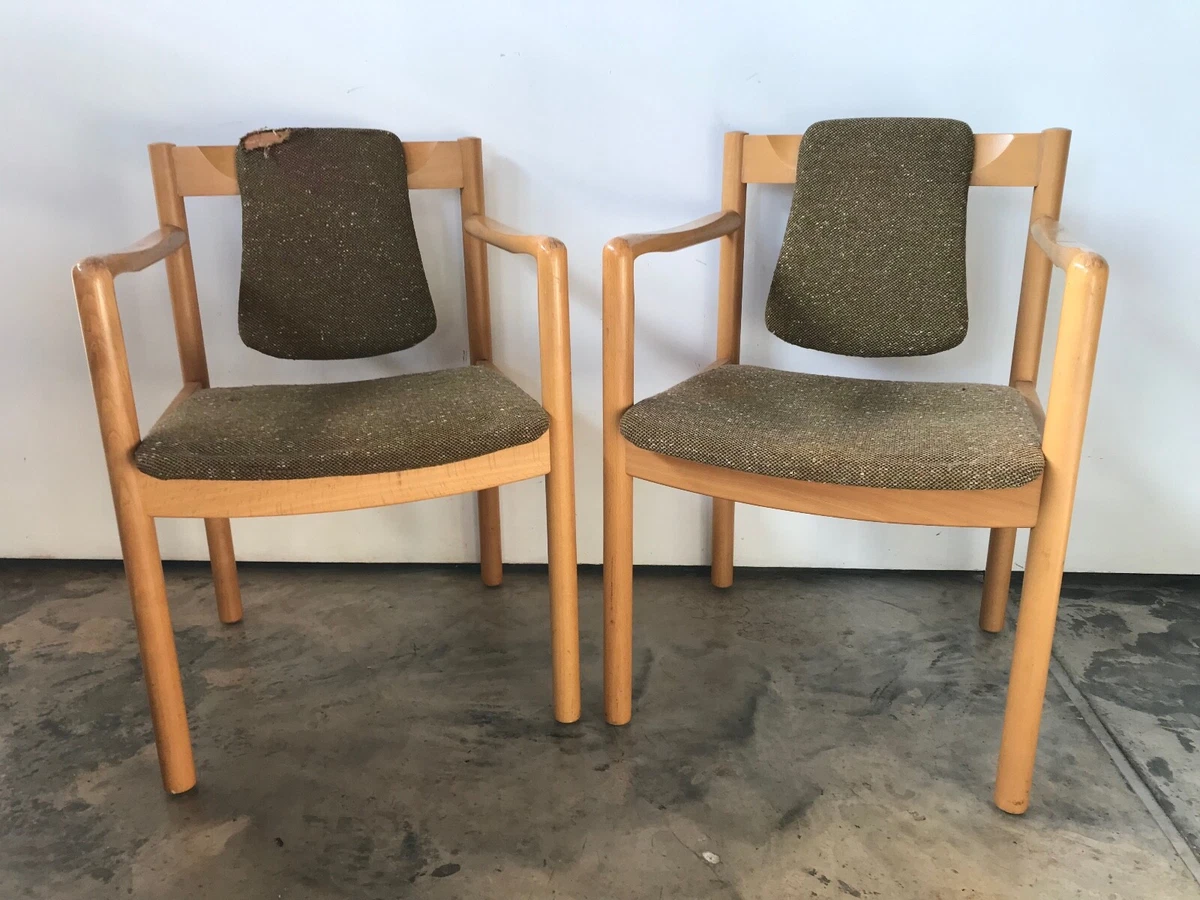 Pair Of Vintage Ercol 775A Gold Label Armchairs 1980s eBay