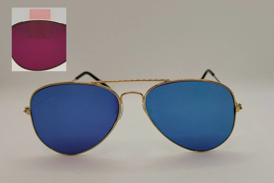 Tarjetas marcadas para bicicleta y gafas de sol infrarrojas de aviador para póker o magia Foto 2 de 4