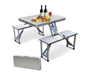 outdoor camping table and chairs