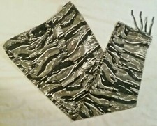 New SNOW Camo BDU Army Cargo Pant MADE IN USA WAIST ADJ 35-39 INSEAM 29.5 -32.5