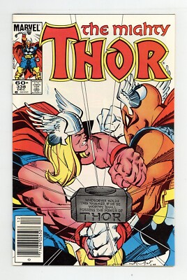 THOR (MIGHTY) #338 8.0 2ND BETA RAY BILL APPEARANCE OW/W PGS 1983 D