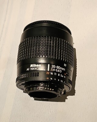 Nikon AF Nikkor 35-80mm f/4-5.6 D Auto Focus Zoom Lens free