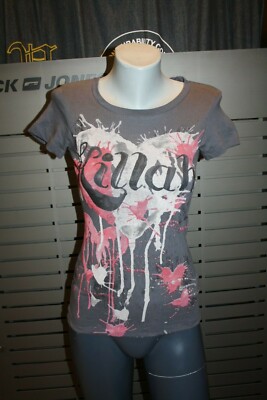 Killah by Miss Sixty T-shirt Clap Gray New Style JE0155 Vintage