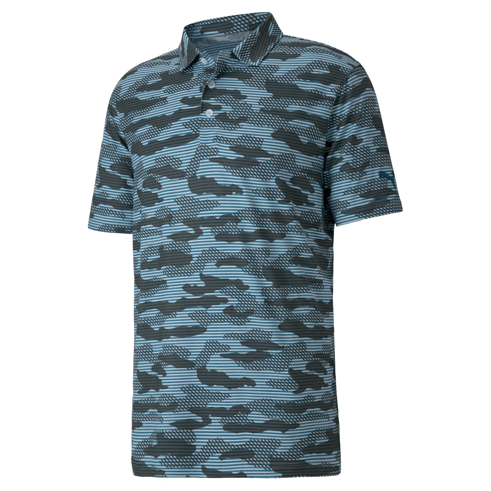 puma camouflage golf shirt