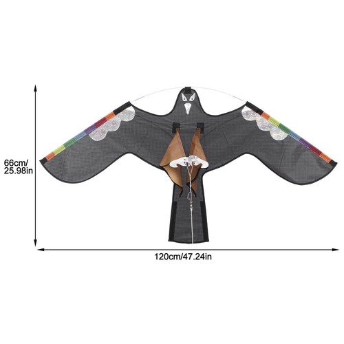Flying Hawk Decoy Bird Deterrent Devices Scare Birds Away Pigeon Repellent - Picture 7 of 11