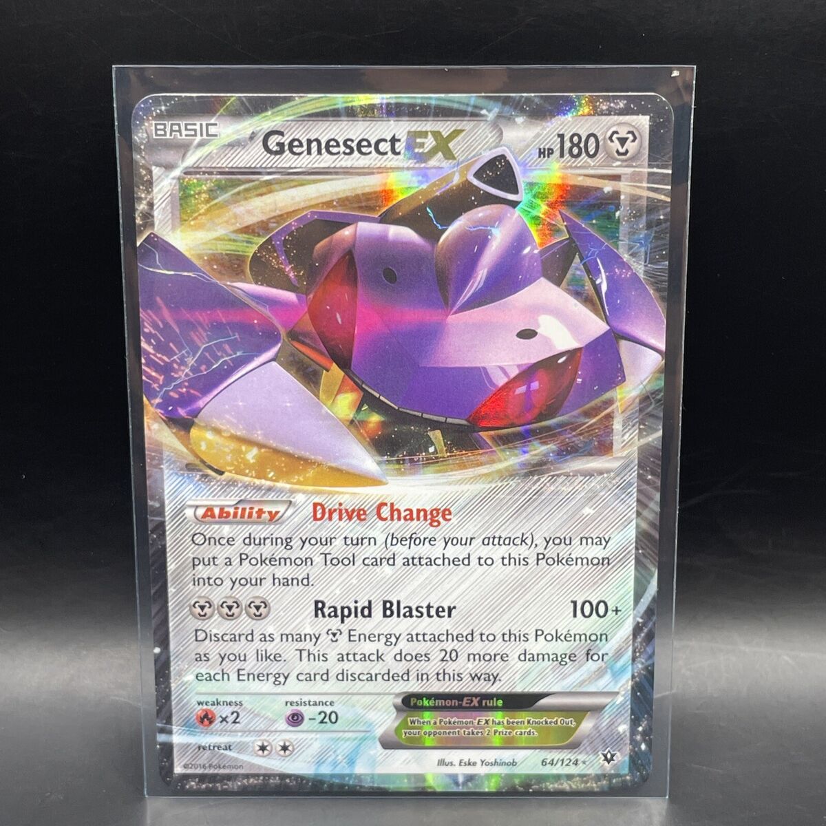 Pokemon - Genesect-EX (64/124) - XY Fates Collide - Holo 