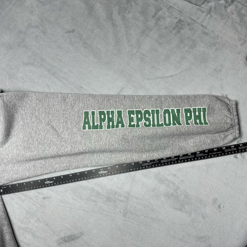 Alpha Epsilon Phi Sorority Sweatpants AEP Greek College Pants Women's Medium - Picture 7 of 8