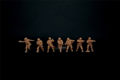 1/72 Modern US ''ISA Special Operations Firepower Team'' 7 man model (3D printed