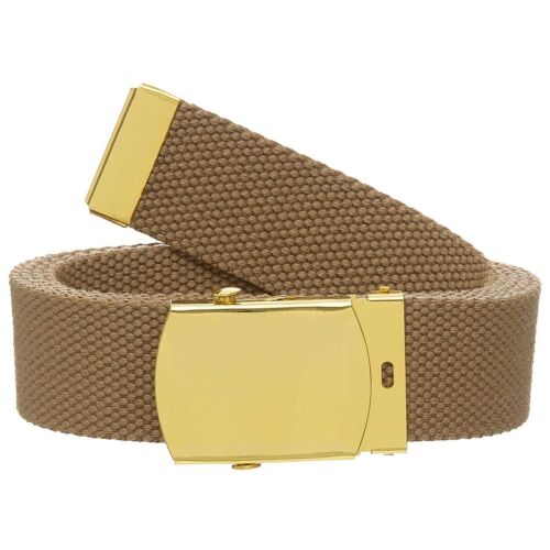 MFH Cinta Cintura uomo militare in tela ca. 3 cm regolabile fino a 130 cm - Picture 5 of 10