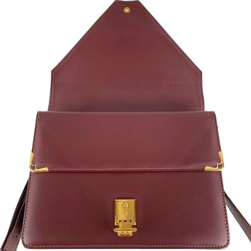 Bolso de Hombro CARTIER Must Line Cuero Burdeos 3236 - Imagen 14 de 23