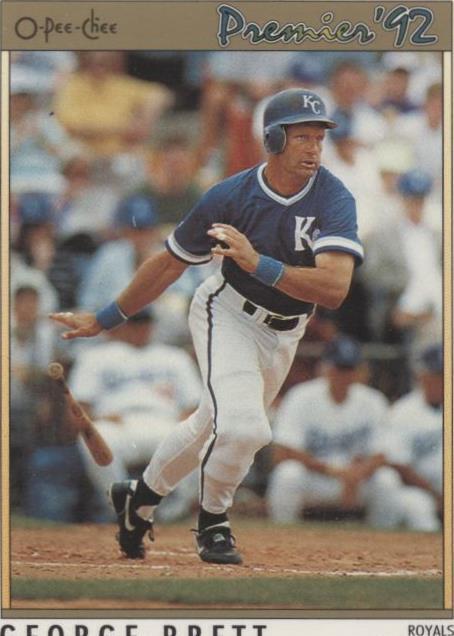 1992 O-Pee-Chee Premier - George Brett #114 - 1 of 1