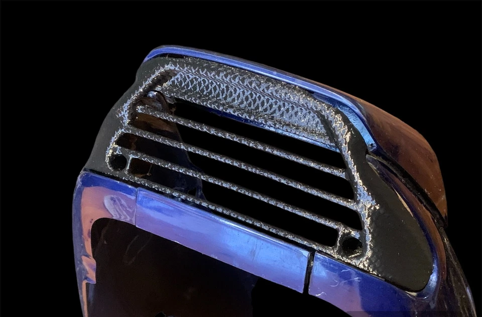 Replica Griglia Fanale Carena posteriore nera Malaguti Phantom F12 50 Restyling - Image 4 of 4