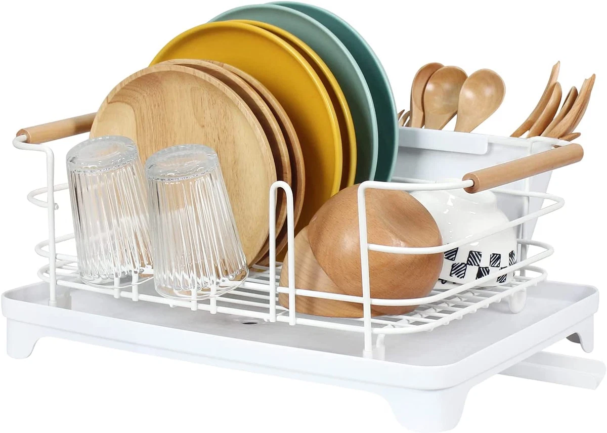 Dish Drying Rack, Dish Racks for Kitchen Counter, Stainless Steel