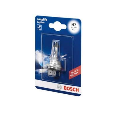 Glühlampe Halogen BOSCH H7 Longlife Daytime 12V, 55W, 1 Stück