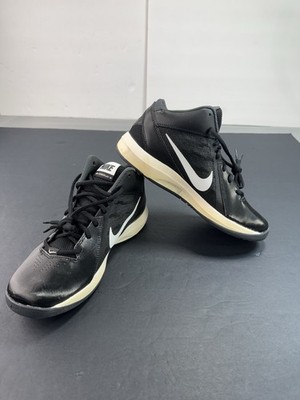 Nike Mens The Air Overplay IX 831572-001 Black Basketball Shoes Sneakers Size 7