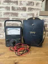 MICRONTA 22-210 Voltage Ohm MultiMeter Audible Continuity Indicator With Case