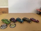 Hot Wheels Redline Replicas VW Beetle 68 Hemi Cuda Classic Nomad Lot Of 5 Nice