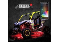 Xk Glow Xk-rock-adv 8pc Rgb Led Rock Light Kits Xkchrome Smartphone App