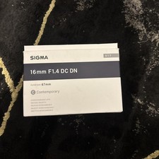 Used Sigma 16mm f/1.4 DC DN Contemporary Lens - Sony E (SH43117)