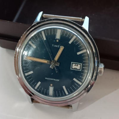 vintage Timex Waterproof Herrenuhr 1970´s
