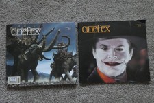 CINEFEX MOVIE MAGAZINE X 2 #41 & #96 BATMAN / LORD OF THE RINGS