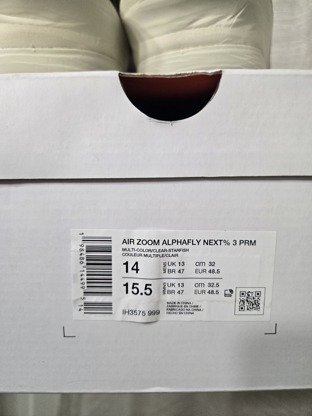 Nike Alphafly 3 Premium Men's Road Racing Shoes  - Sz. 14 thumbnail 11