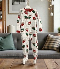 New Carter's Santa Hat Fleece Pajama PJs Footie Sleeper Christma Toddler 5T