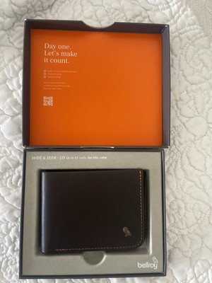 bellroy hide and seek wallet ebay Bellroy Hide and Seek Wallet - Sienna Color