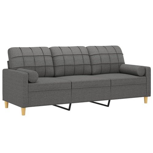 3-seater Sofa Dark gray - Picture 3 of 8