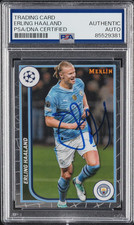 2024 Topps Merlin UEFA Autograph Card Prices | Soccer | PSA