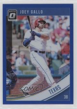 2018 Panini Donruss Optic Blue Prizm 5/149 Joey Gallo #150 8k4