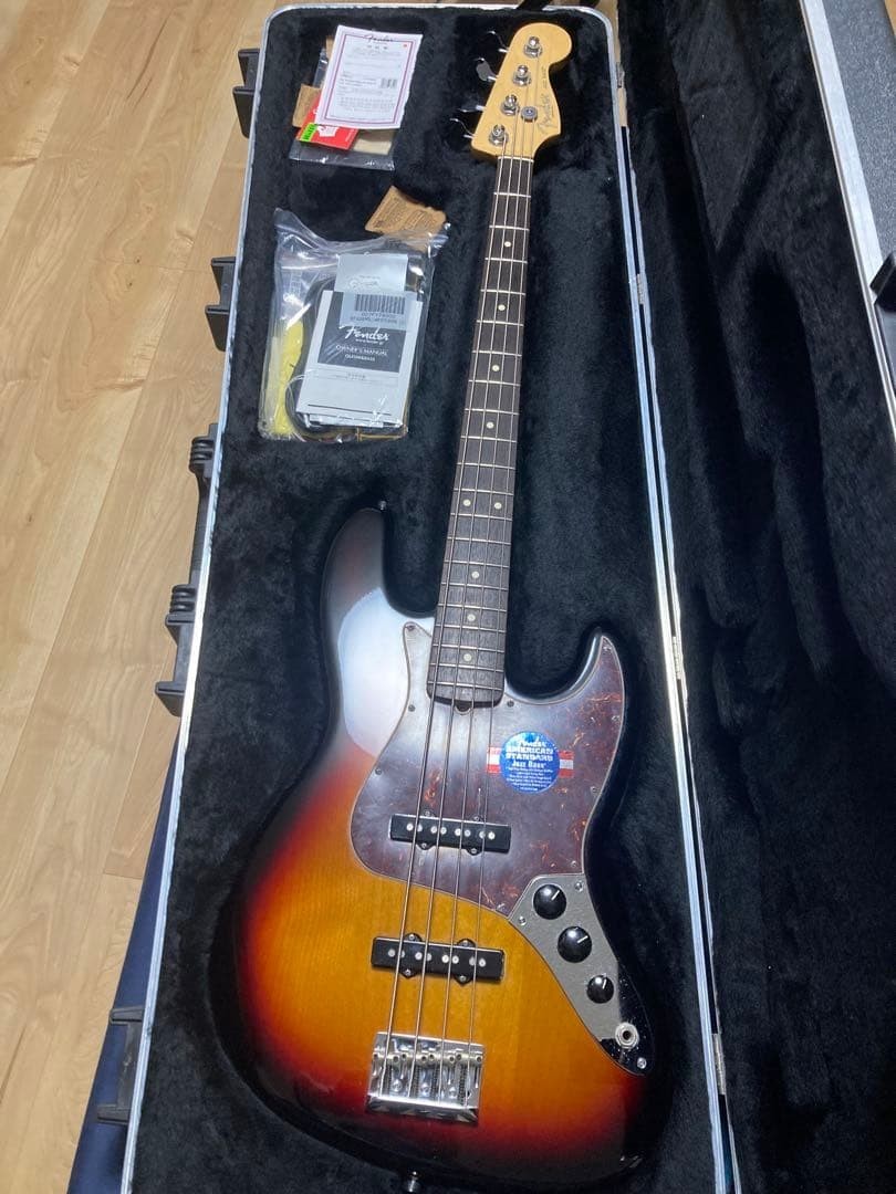 【】Fender American Standard Jazz Bass